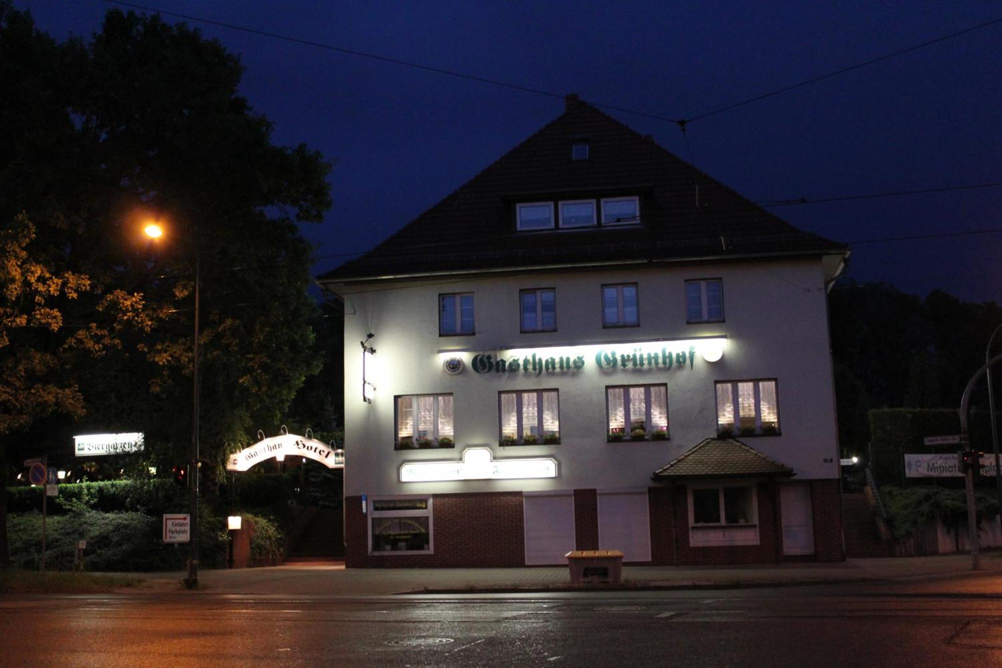Gasthaus & Hotel Gruenhof Frankfurt  Dış mekan fotoğraf