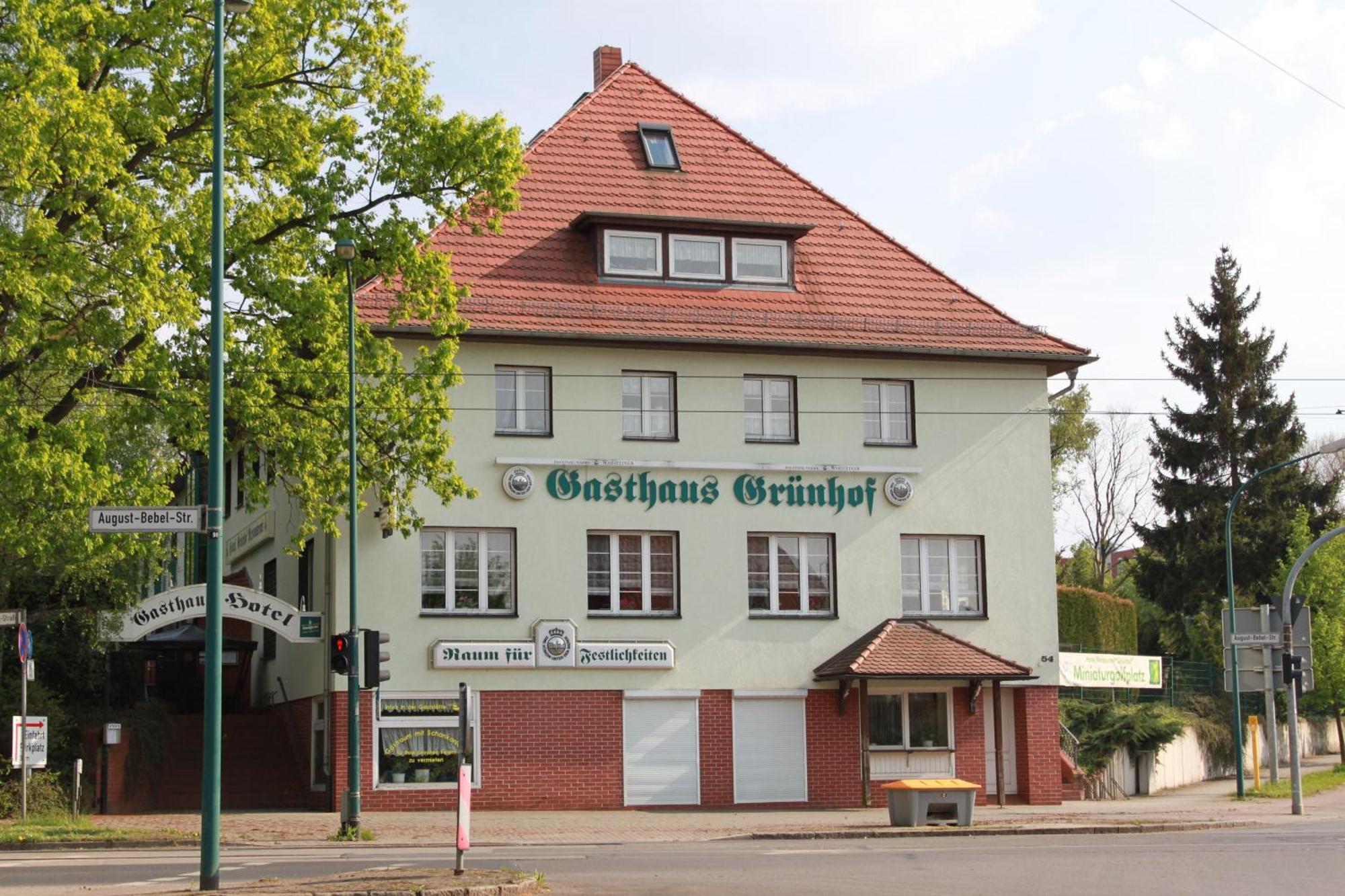 Gasthaus & Hotel Gruenhof Frankfurt  Dış mekan fotoğraf